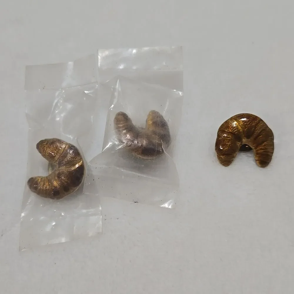 Set Of 3 Croissant Pins